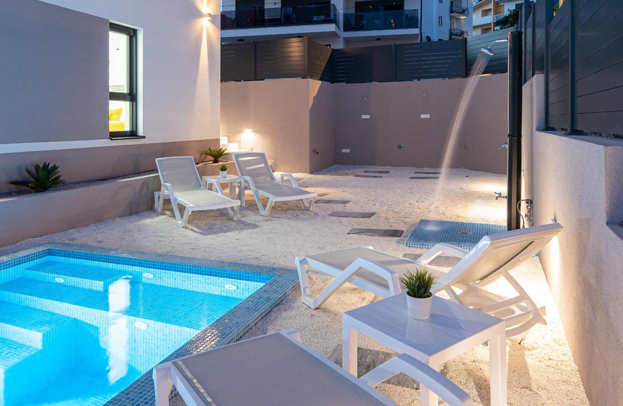 Adriatic Garden Apartments Okrug Gornji Exteriér fotografie