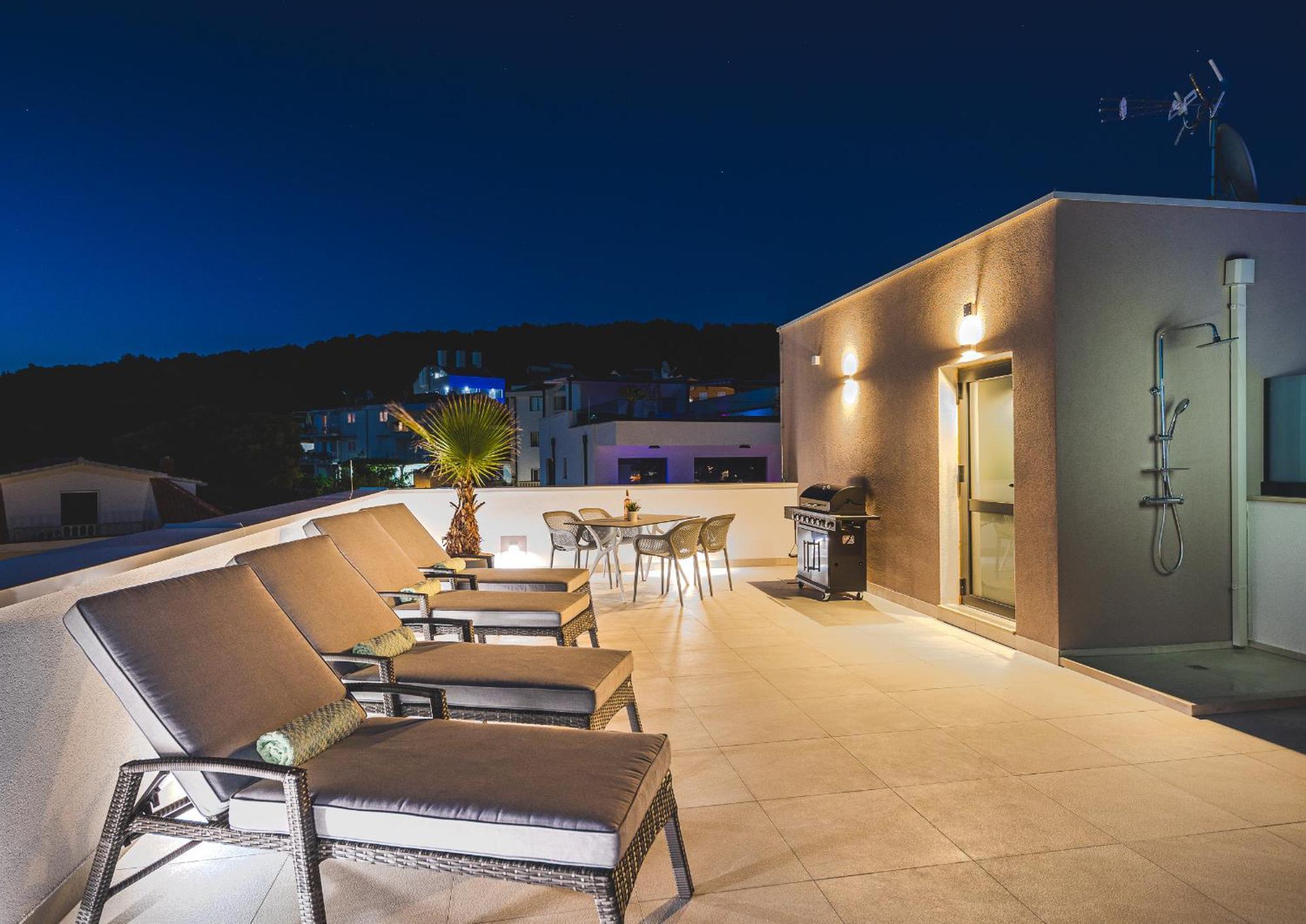 Adriatic Garden Apartments Okrug Gornji Exteriér fotografie