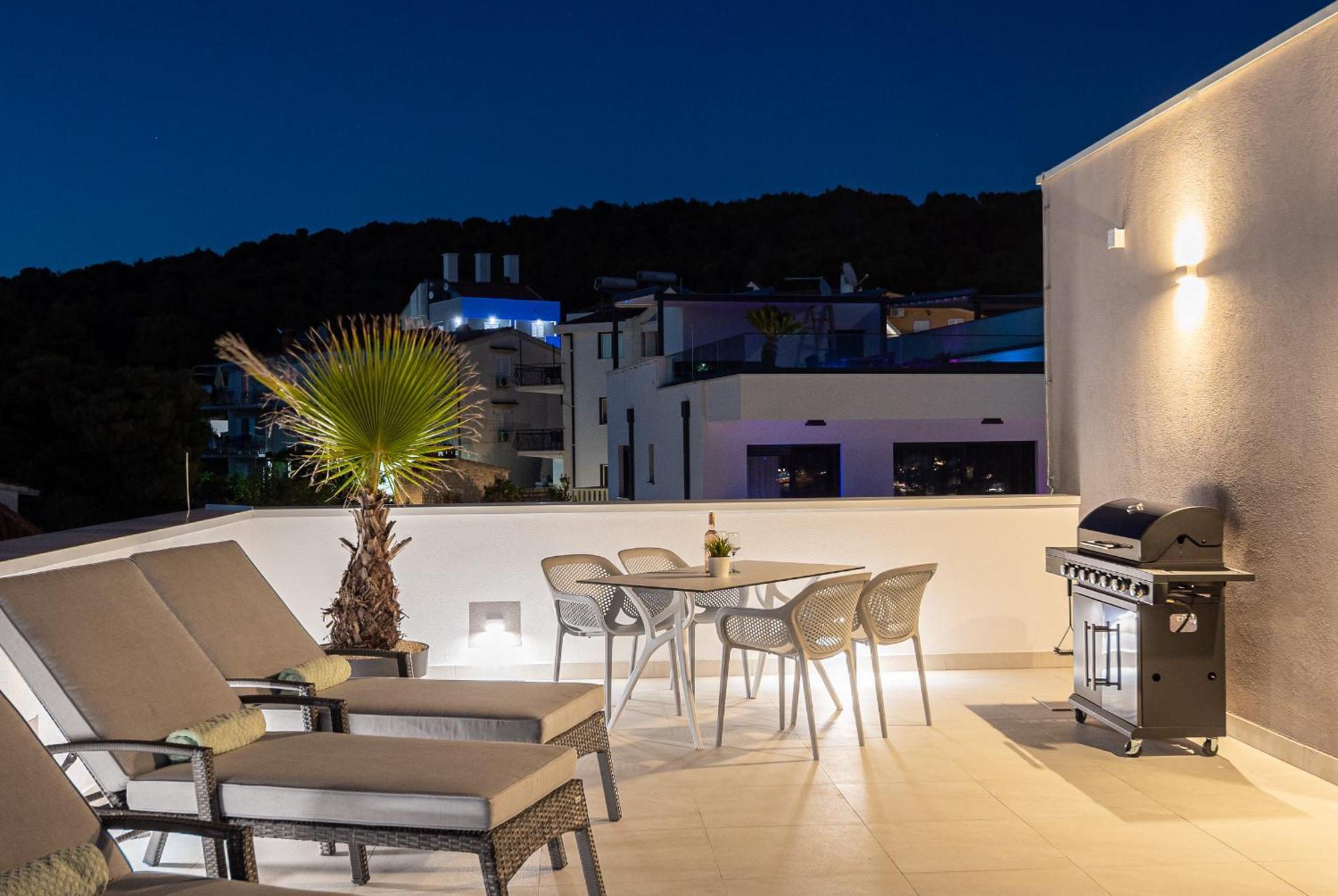 Adriatic Garden Apartments Okrug Gornji Exteriér fotografie