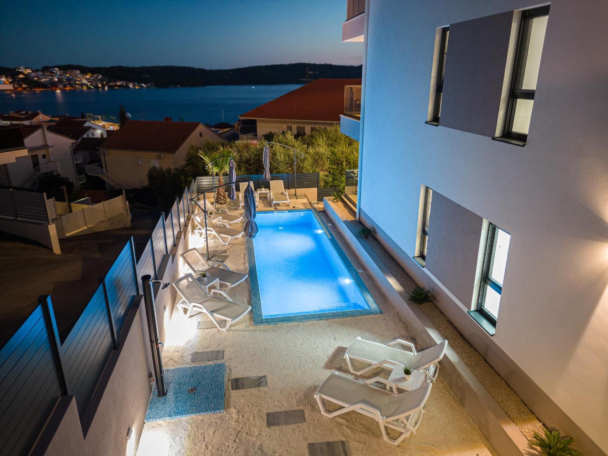 Adriatic Garden Apartments Okrug Gornji Exteriér fotografie
