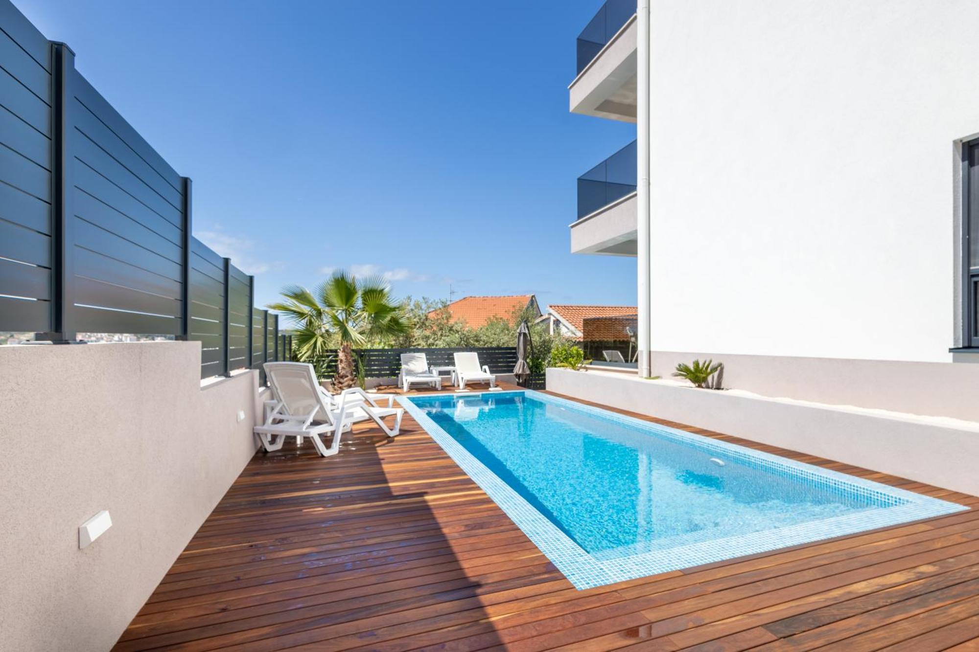 Adriatic Garden Apartments Okrug Gornji Exteriér fotografie