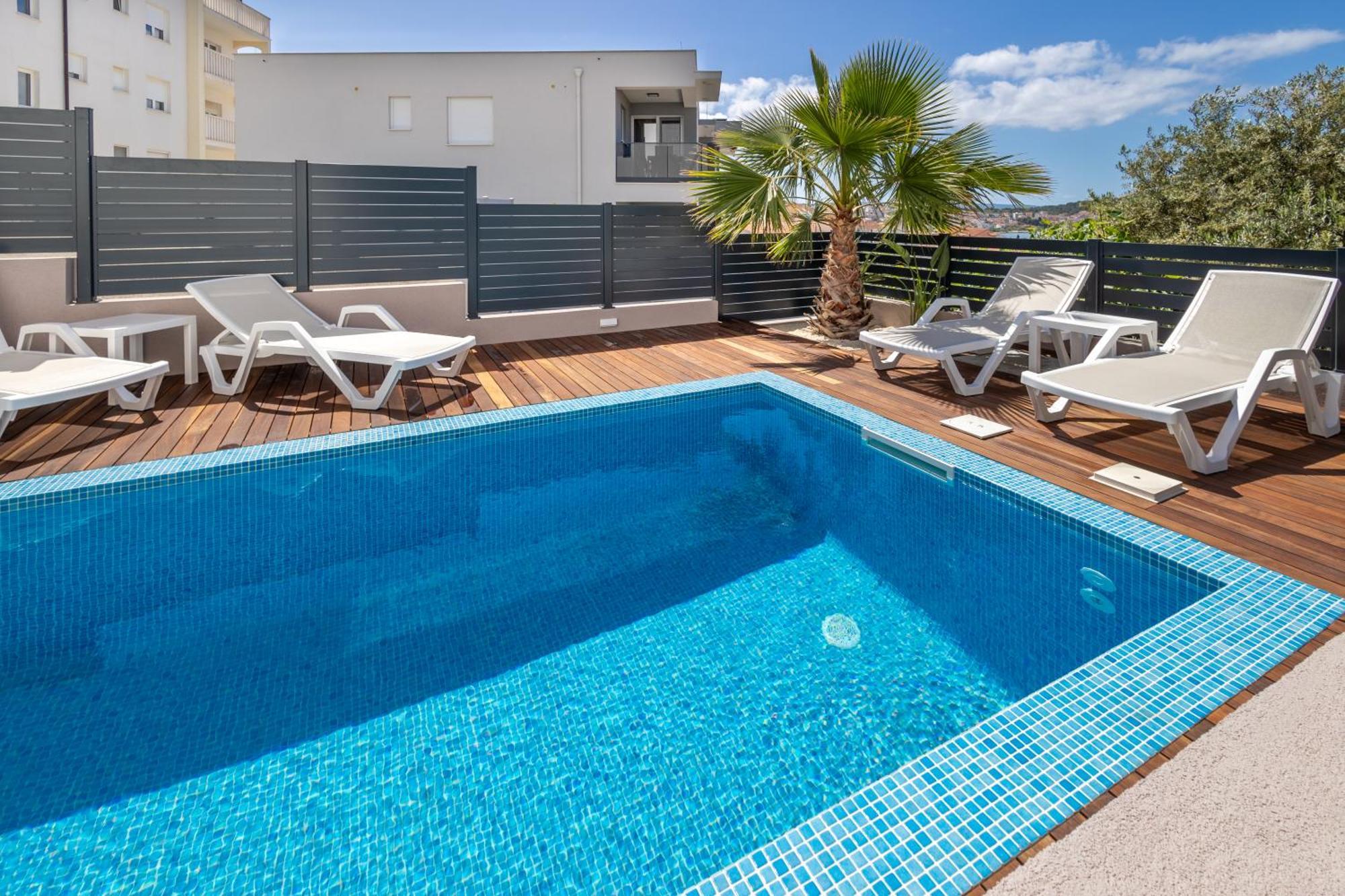 Adriatic Garden Apartments Okrug Gornji Exteriér fotografie