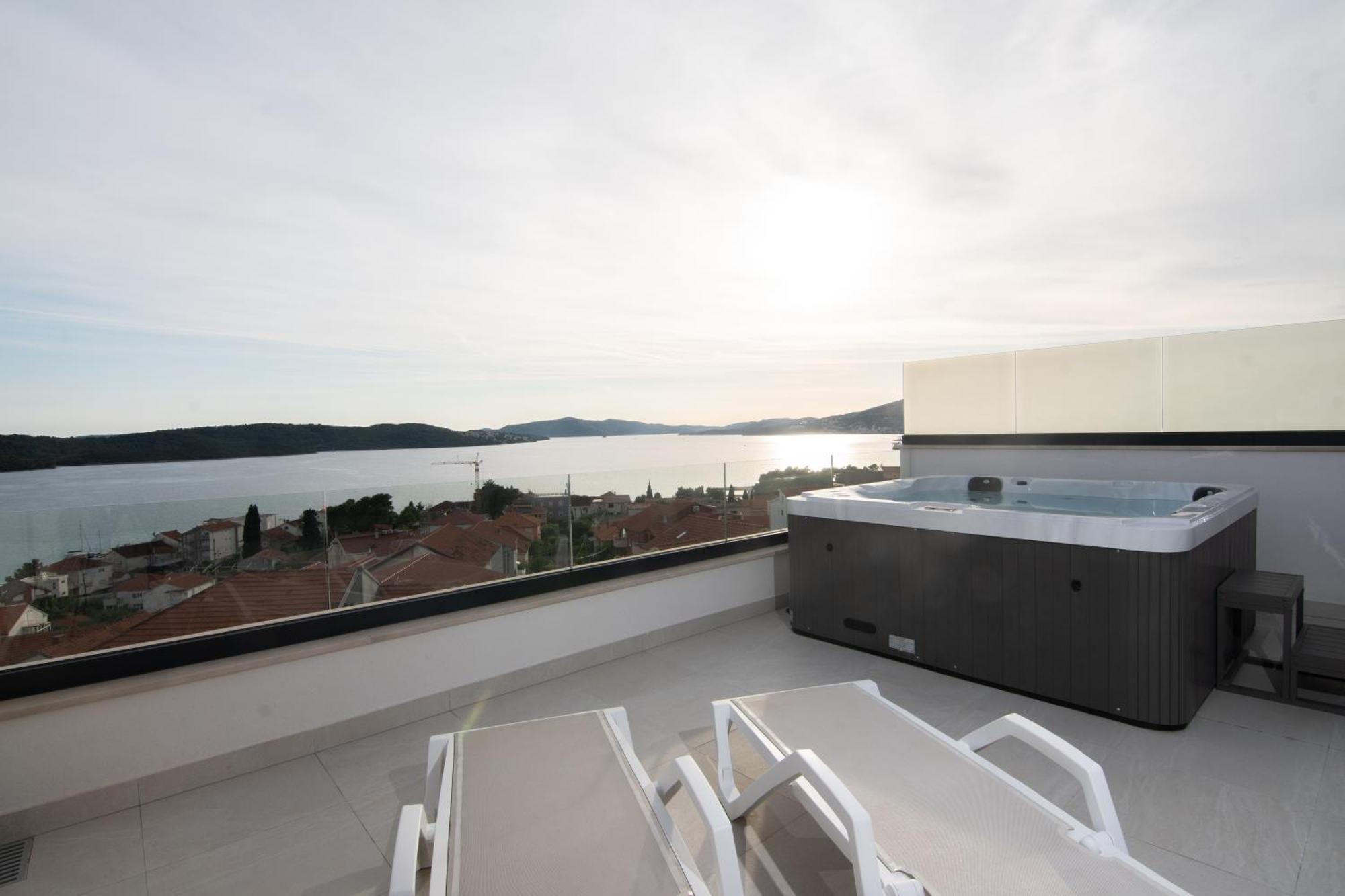 Adriatic Garden Apartments Okrug Gornji Exteriér fotografie