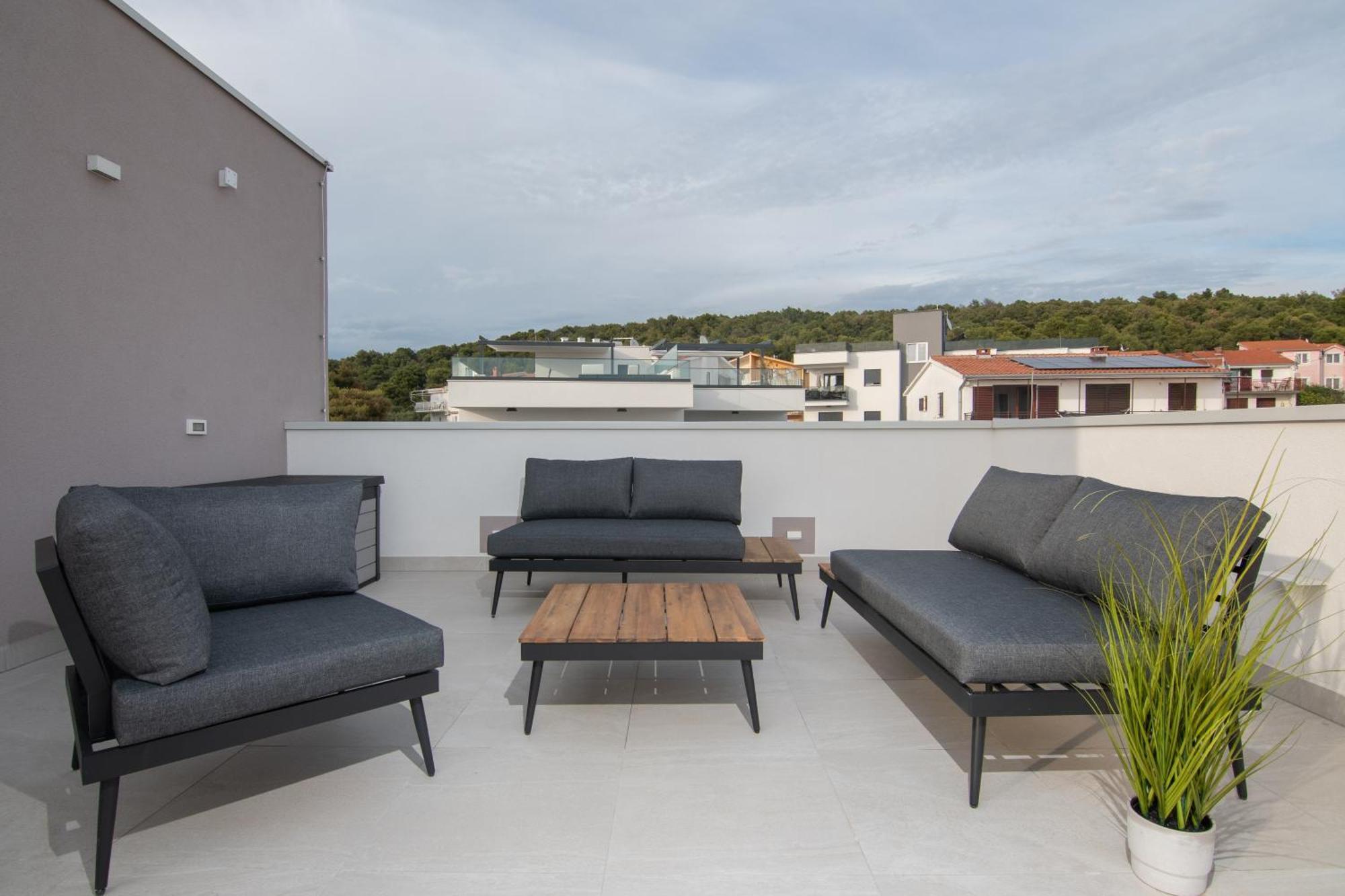 Adriatic Garden Apartments Okrug Gornji Exteriér fotografie